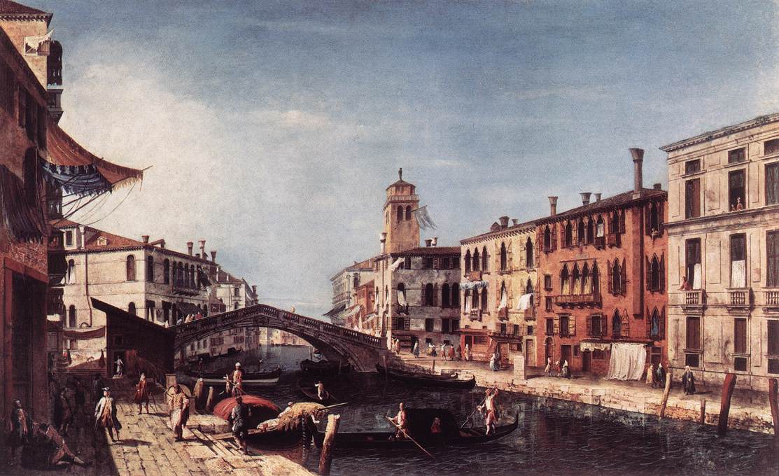 View of the Rio di Cannareggio gs